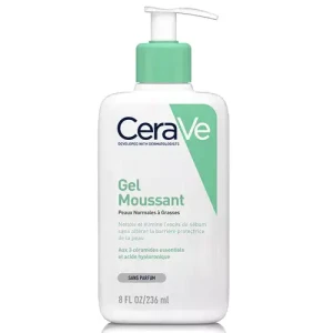 Gel Moussant POUR PEAUX NORMALES À GRASSES SANS PARFUM, NON-COMÉDOGÈNE