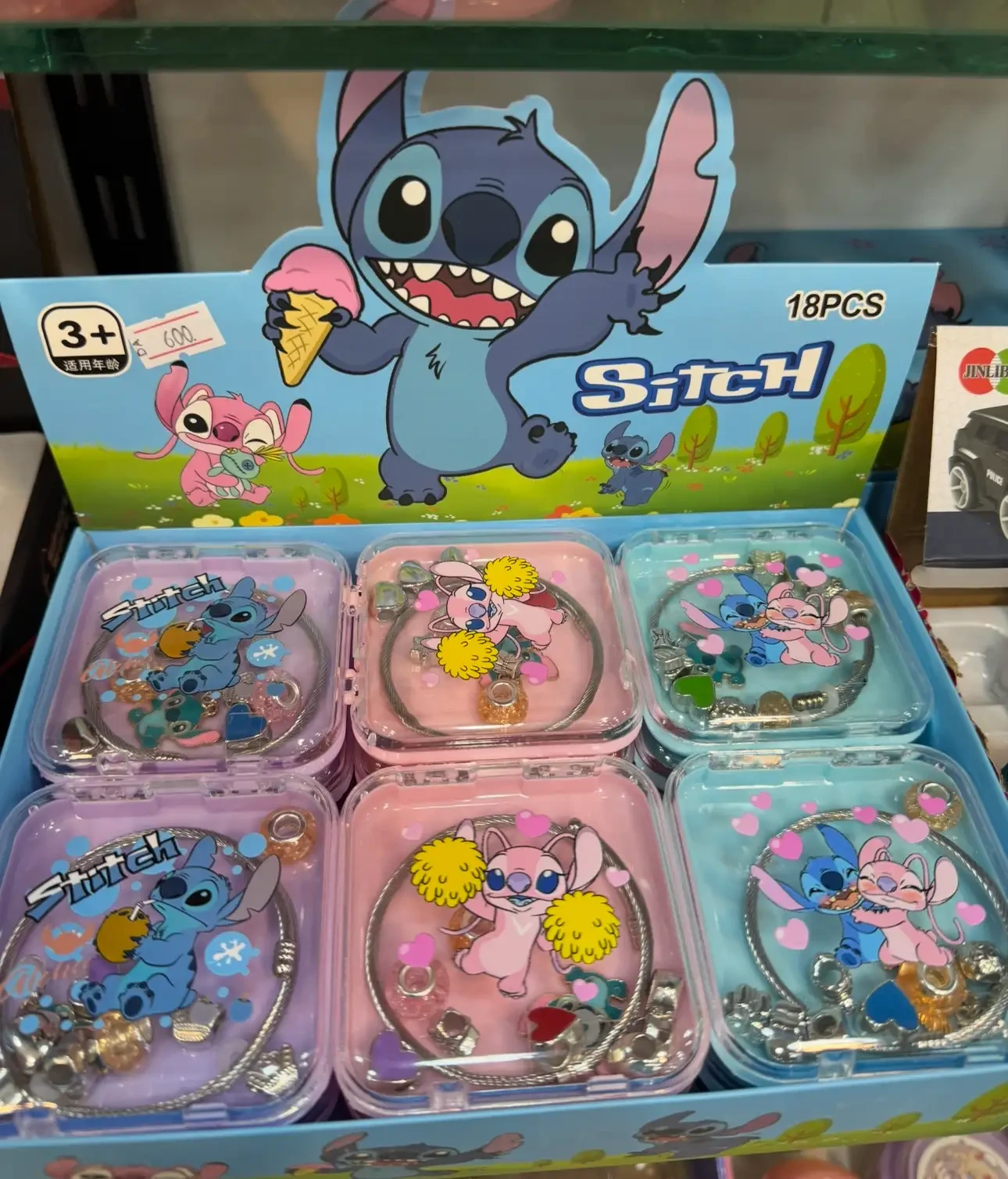 Bracelet, Pandora, Stitch