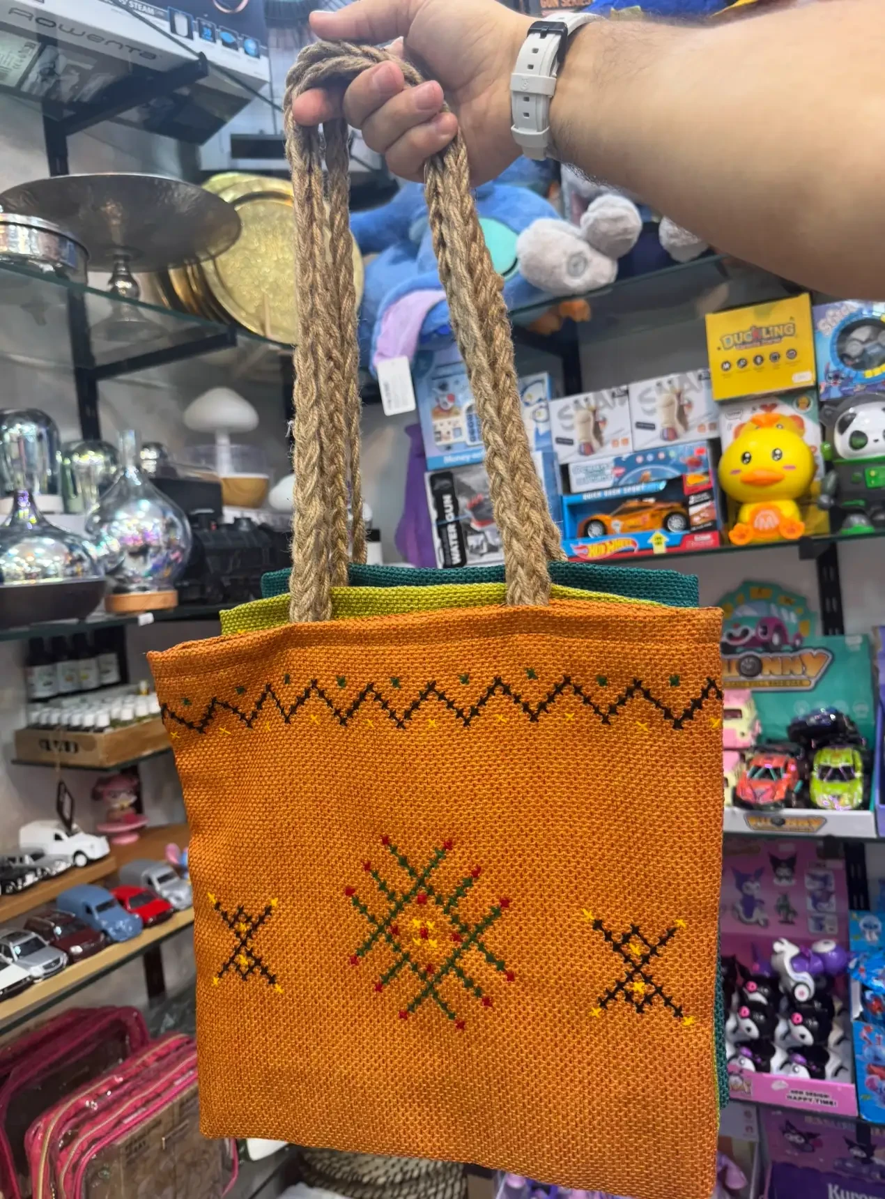 Tote, bague, artisanale