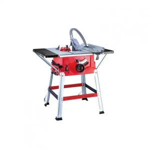 منشار طاولة للخشب 2000 وات 255 مم مع مكنسة كهربائية Scie À Table Pour Bois 2000W 255mm Avec Aspirateur WORCRAFT