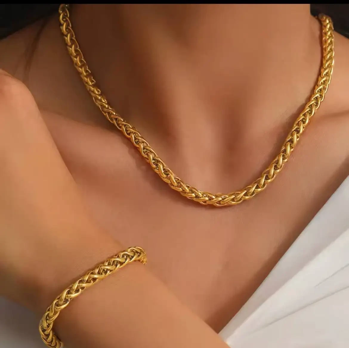 Parure Palmier 2 pcs