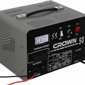 شاحن بطارية السيارات الأصلي من كراون Chargeur De Batteries De Voitures Et Motos 12V/24V CROWN CT37006